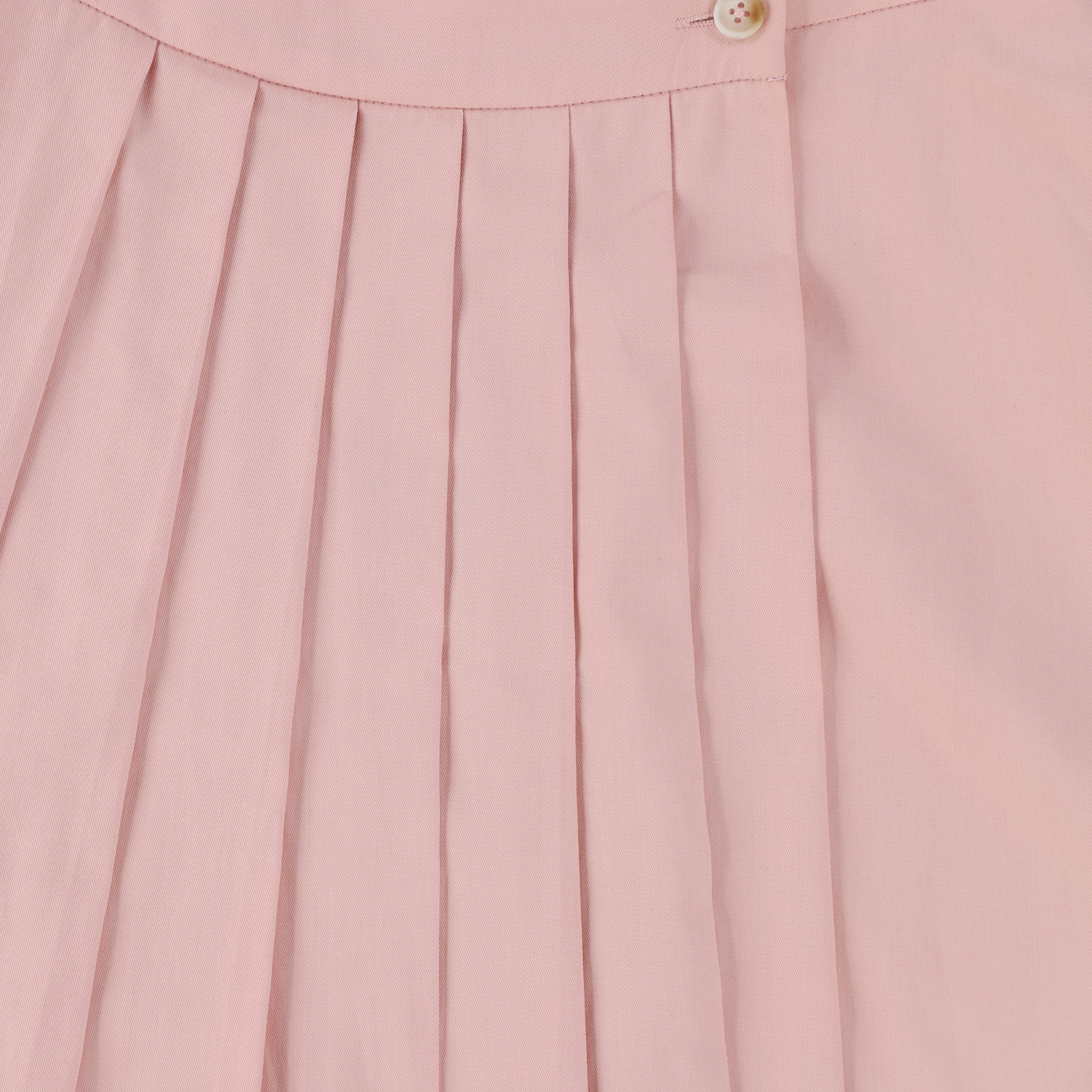 BAMBOO PINK PLEATED COLOR BLOCK WRAP SKIRT [FINAL SALE] - Image 3